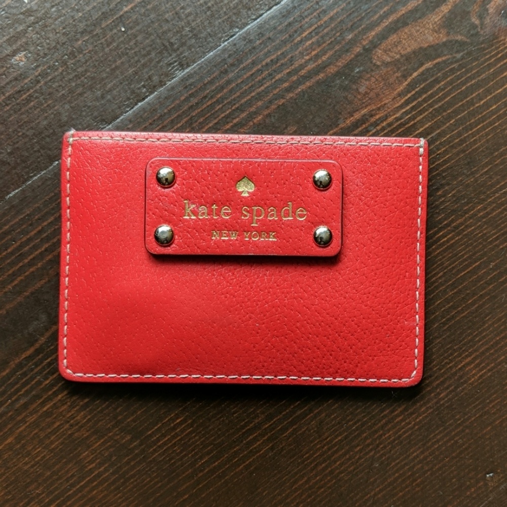 Kate Spade Red card holder